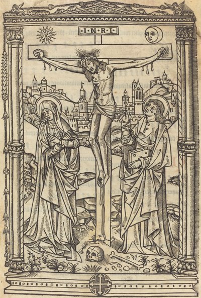 Kristus på korset, ca. 1490. av Unbekannt