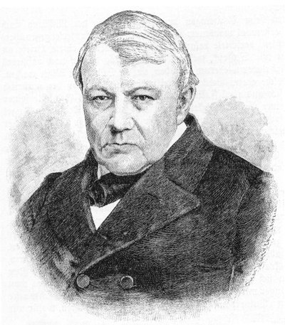 Christian Friedrich Schonbein , tysk kjemiker, c1898 av Unbekannt