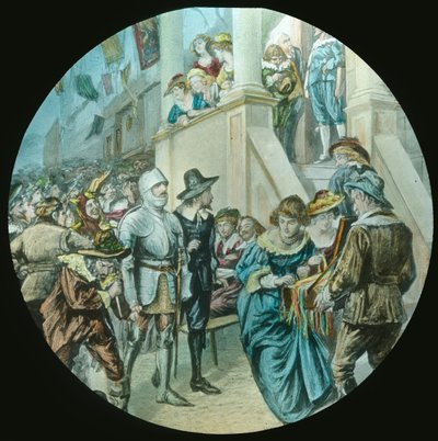 Christian and Faithful passerer Vanity Fair, c1910. av Unbekannt