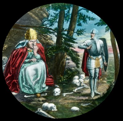 Christian unngår grotten til Giant Pope, c1910. av Unbekannt