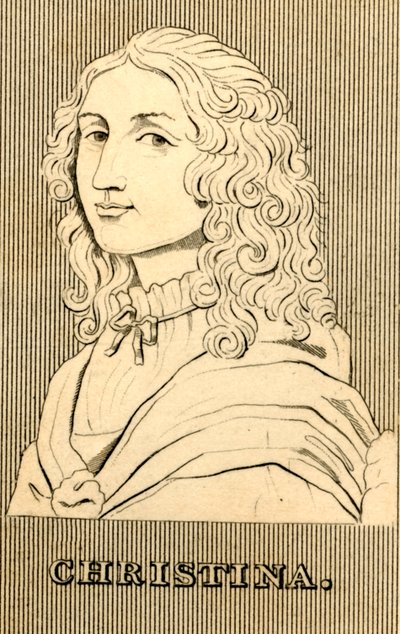 Christina, 1626-1689, 1830. av Unbekannt