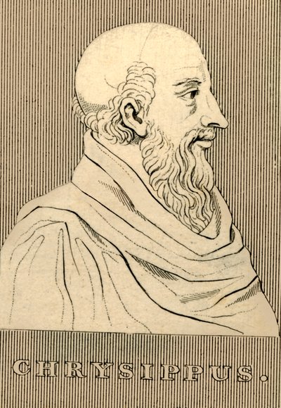 Chrysippus, c279-206 f.Kr., 1830 av Unbekannt
