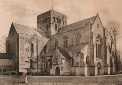 Church of the Hospital of St Cross, Winchester, Hampshire, tidlig på 1900-tallet av Unbekannt