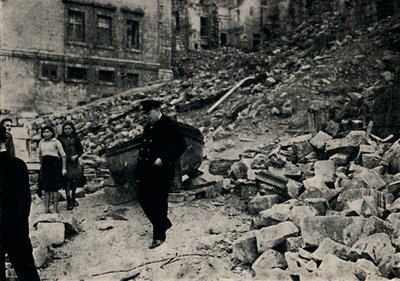 Churchill besøker Battered Malta, 1943, 1945. av Unbekannt