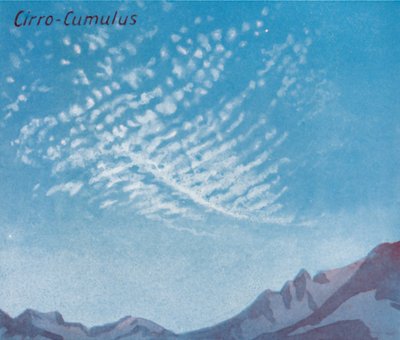 Cirro-Cumulus - Et dusin av de viktigste skyformene på himmelen, 1935 av Unbekannt