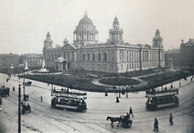Rådhuset, Belfast, 1917 av Unbekannt