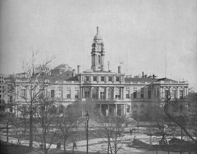 Rådhuset, New York, c1897. av Unbekannt