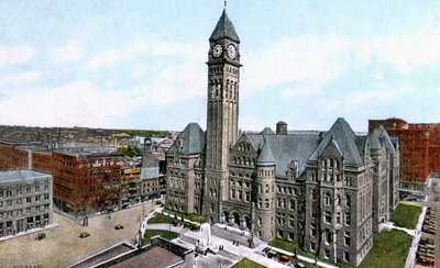Rådhuset, Toronto, Canada, ca 1900-tallet av Unbekannt