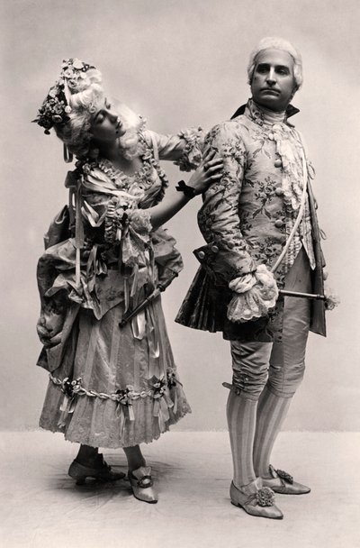 Clara Dow og Henry Lytton i Iolanthe, 1907 av Unbekannt