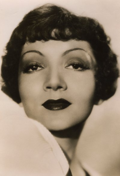Claudette Colbert 1903-1996, amerikansk skuespillerinne, ca 1930-tallet av Unbekannt
