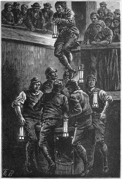 Kullgruveulykke, Seaham Colliery, County Durham, 1880 c1895 av Unbekannt