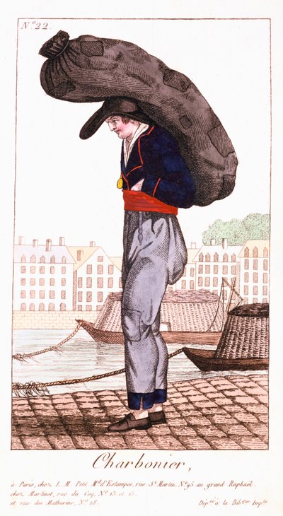 Coalman, 1826 av Unbekannt