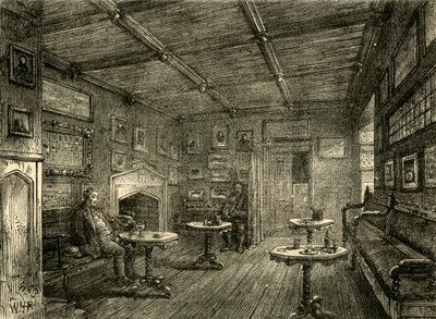 Kafferom ved St. Johns Gate, c1872. av Unbekannt