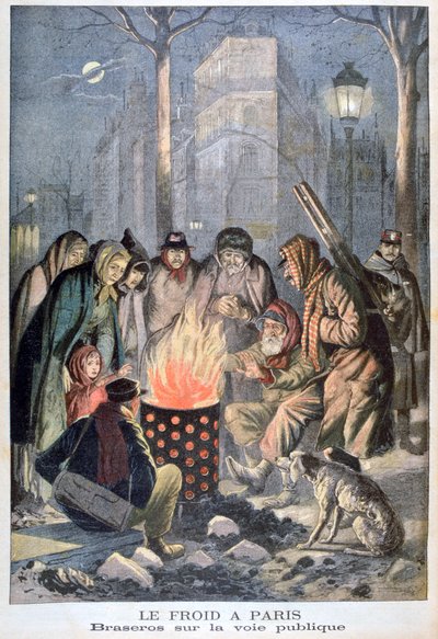 Kalde Paris, 1902 av Unbekannt