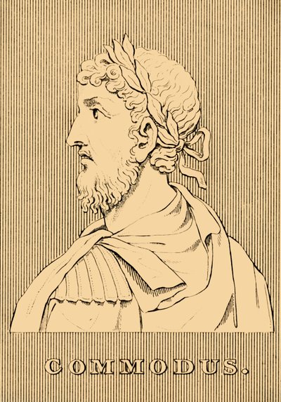 Commodus, 161-192 e.Kr., 1830 av Unbekannt