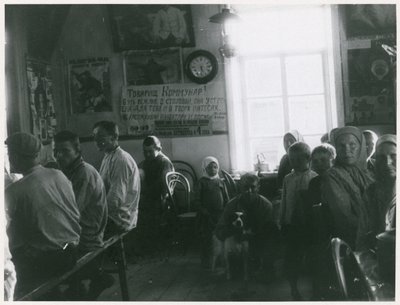 Kommunistisk kollektivisering av jordbruket, USSR, tidlig på 1930-tallet av Unbekannt