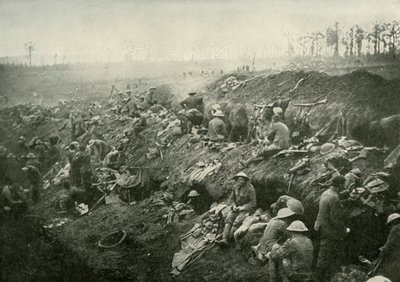 Konsoliderer en erobret posisjon, 1919. av Unbekannt