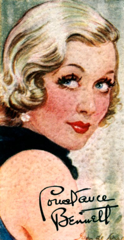 Constance Campbell Bennett, 1904-1965, amerikansk skuespillerinne, 1900-tallet av Unbekannt
