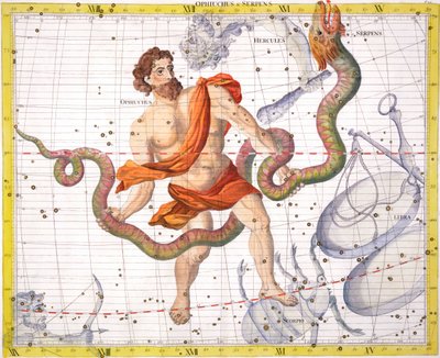 Constellation of Ophiucus, av Unbekannt