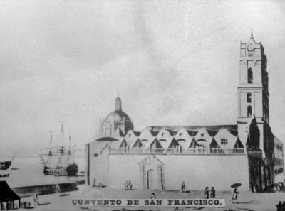 Klosteret Saint Francisco, 1738, 1920-tallet av Unbekannt