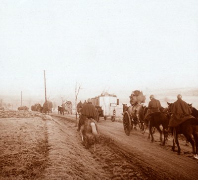 Konvoi, Genicourt, Nord-Frankrike, 1916 av Unbekannt