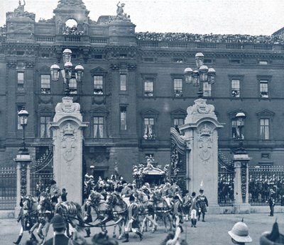 Kroningen av kong George V og dronning Mary, London, 1911. av Unbekannt