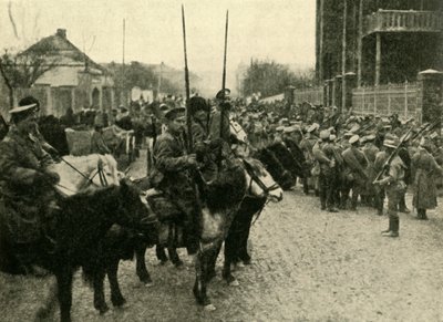 Kosakksoldater, første verdenskrig, 1914, c1920. av Unbekannt