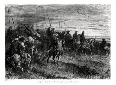 Kosakker, 1886 av Unbekannt