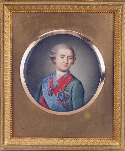 Grev Alexey Grigoryevich Orlov av Chesma, 1700-tallet av Unbekannt