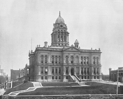 Court House, Omaha, Nebraska, USA, c1900. av Unbekannt