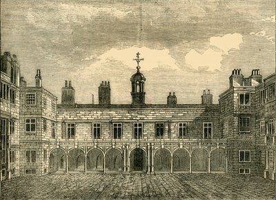 Court of Old Somerset House, fra nord, 1881. av Unbekannt