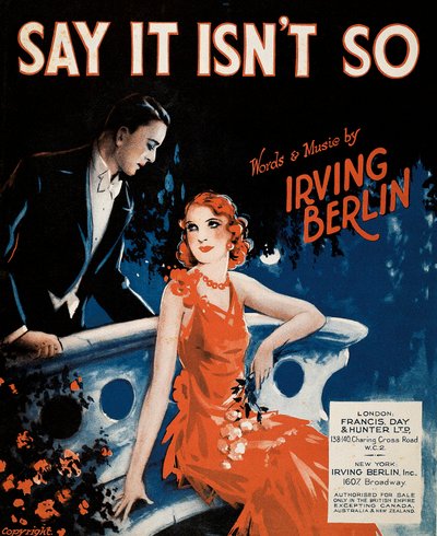 Cover av partituret til "Say It Isn