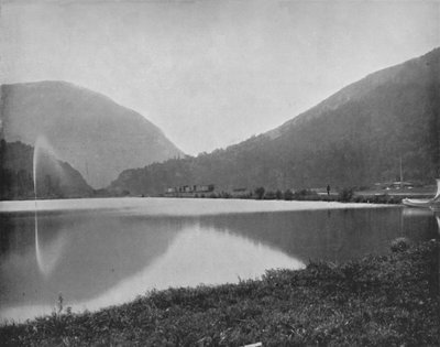 Crawford Notch, i White Mountains, 1800-tallet av Unbekannt
