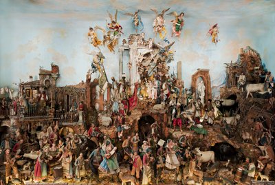 Crèche, midten av 1700-tallet. av Unbekannt
