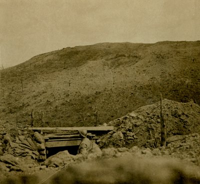 Kammen ved Les Éparges, Nord-Frankrike, c1914-c1918. av Unbekannt
