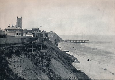 Cromer - Viser kirken på klippene, 1895 av Unbekannt