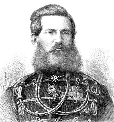 Kronprins Frederick William av Preussen, 1870. av Unbekannt