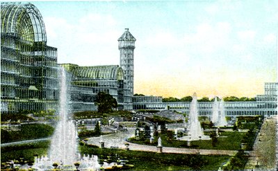 Crystal Palace, London, 1900-tallet av Unbekannt