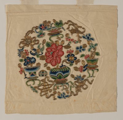 Cut Out Motiv håndarbeid, Kina, Qing-dynastiet 1644-1911, 1800-tallet. av Unbekannt