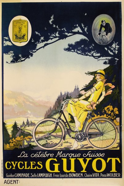 Cycles Guyot, ca. 1920. av Unbekannt
