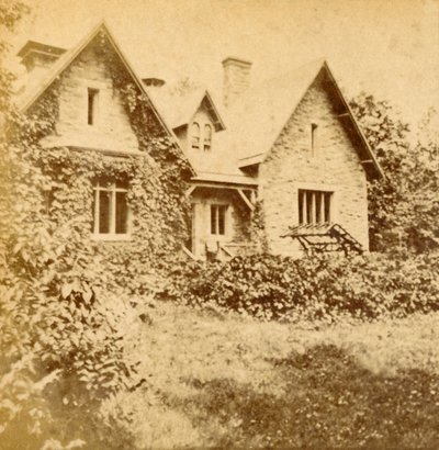 Dairy Cottage, Prospect Park, Brooklyn, N.Y., ca 1880-tallet. av Unbekannt