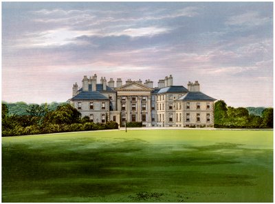 Dalkeith Palace, Edinburgh, Skottland, hjemmet til hertugen av Buccleuch, c1880 av Unbekannt