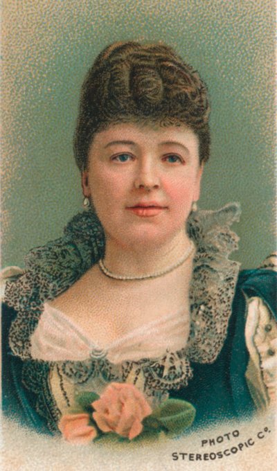Dame Emma Albani 1847-1930 kanadisk sopran, 1911 av Unbekannt
