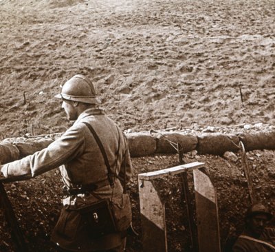 Damloup batteri, Verdun, Nord-Frankrike, c1914-c1918 av Unbekannt
