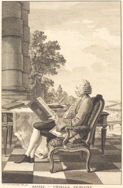 Daniel-Charles Trudaine, ca. 1761. av Unbekannt