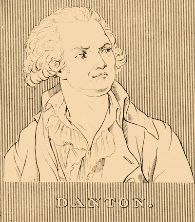 Danton, 1759-1794, 1830. av Unbekannt