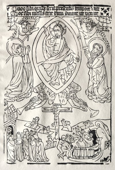 Den siste dommen, ca. 1430. av Unbekannt
