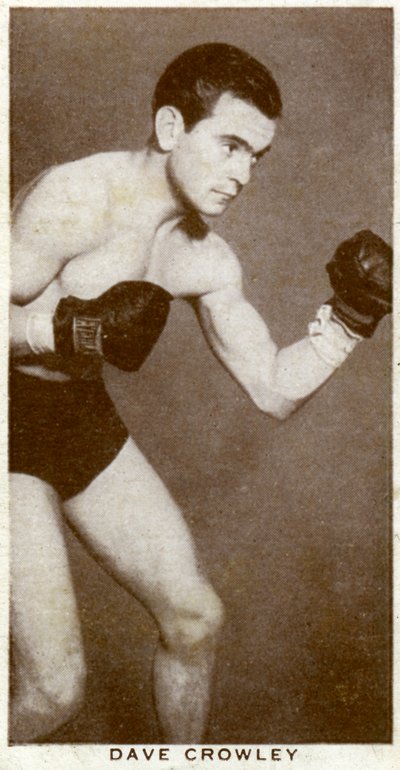 Dave Crowley , britisk bokser, 1938 av Unbekannt