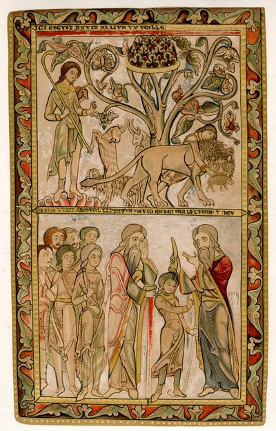 David og Samuel, 1121-1161 av Unbekannt