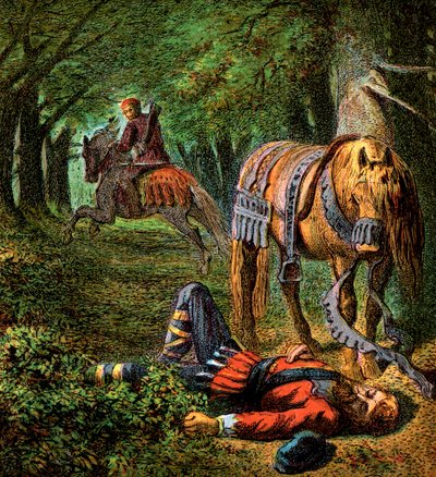 William den andres død, 1100, c1850 av Unbekannt